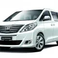 Автомобильные коврики ЭВА (EVA) для Toyota Alphard II правый руль рестайл (H20) 2011-2015 