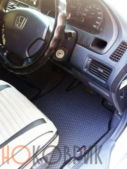 Автомобильные коврики ЭВА (EVA) для Honda Odyssey II правый руль (7 мест) 1999-2003 