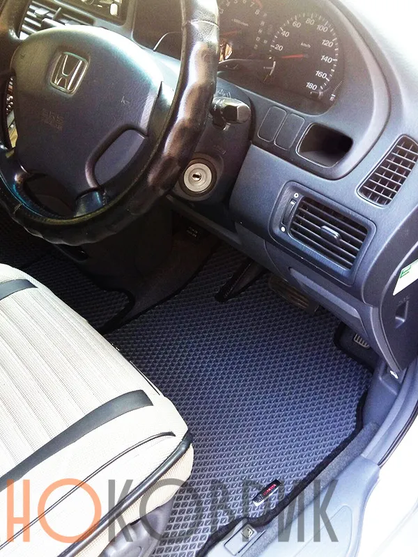 Автомобильные коврики ЭВА (EVA) для Honda Odyssey II правый руль (7 мест) 1999-2003 