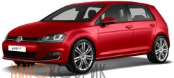 Автомобильные коврики ЭВА (EVA) для Volkswagen Golf VII хэтчбек 5 дв (Mk7) 2013- 