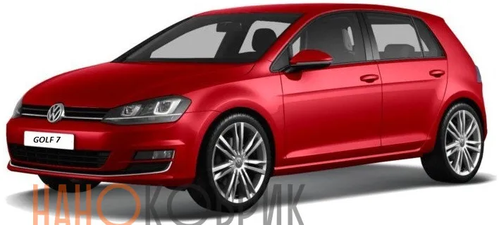 Автомобильные коврики ЭВА (EVA) для Volkswagen Golf VII хэтчбек 5 дв (Mk7) 2013- 