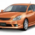 Автомобильные коврики ЭВА (EVA) для Toyota Caldina III правый руль (T240 2WD) 2002-2007 