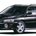 Автомобильные коврики ЭВА (EVA) для Subaru Impreza I правый руль хэтчбек (GF) 1996-2000 