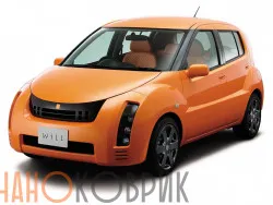 Автомобильные коврики ЭВА (EVA) для Toyota WiLL Cypha I правый руль (XP70) 2002-2005 
