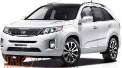 Автомобильные коврики ЭВА (EVA) для Kia Sorento III (UM 7 мест без 3 ряда) 2014-2020 