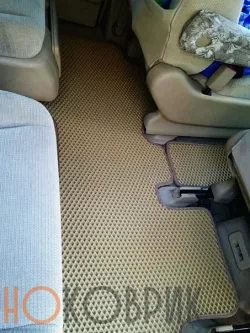 Автомобильные коврики ЭВА (EVA) для Honda Stepwgn III правый руль (7 мест) 2005-2009 