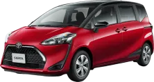 Toyota Sienta II правый руль (XP170) 2015-2022