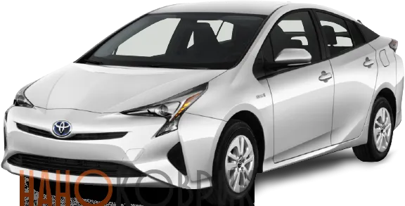 Автомобильные коврики ЭВА (EVA) для Toyota Prius IV правый руль (2WD XW50) 2015-2019 
