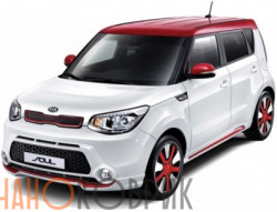 Автомобильные коврики ЭВА (EVA) для Kia Soul II (PS) 2014-2019 