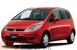 Автомобильные коврики ЭВА (EVA) для Mitsubishi Colt VI правый руль (Z20 5вд) 2002-2012 