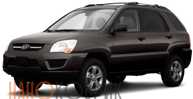 Автомобильные коврики ЭВА (EVA) для Kia Sportage II (KM) 2004-2010 