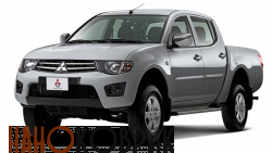 Автомобильные коврики ЭВА (EVA) для Mitsubishi L200 IV 2007-2016 