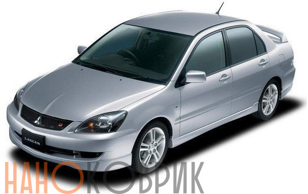 Автомобильные коврики ЭВА (EVA) для Mitsubishi Lancer IX правый руль седан (CS) 2000-2009 
