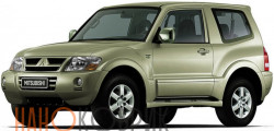 Автомобильные коврики ЭВА (EVA) для Mitsubishi Pajero III 3 двери (V60) 1999-2006 