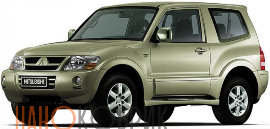 Автомобильные коврики ЭВА (EVA) для Mitsubishi Pajero III 3 двери (V60) 1999-2006 