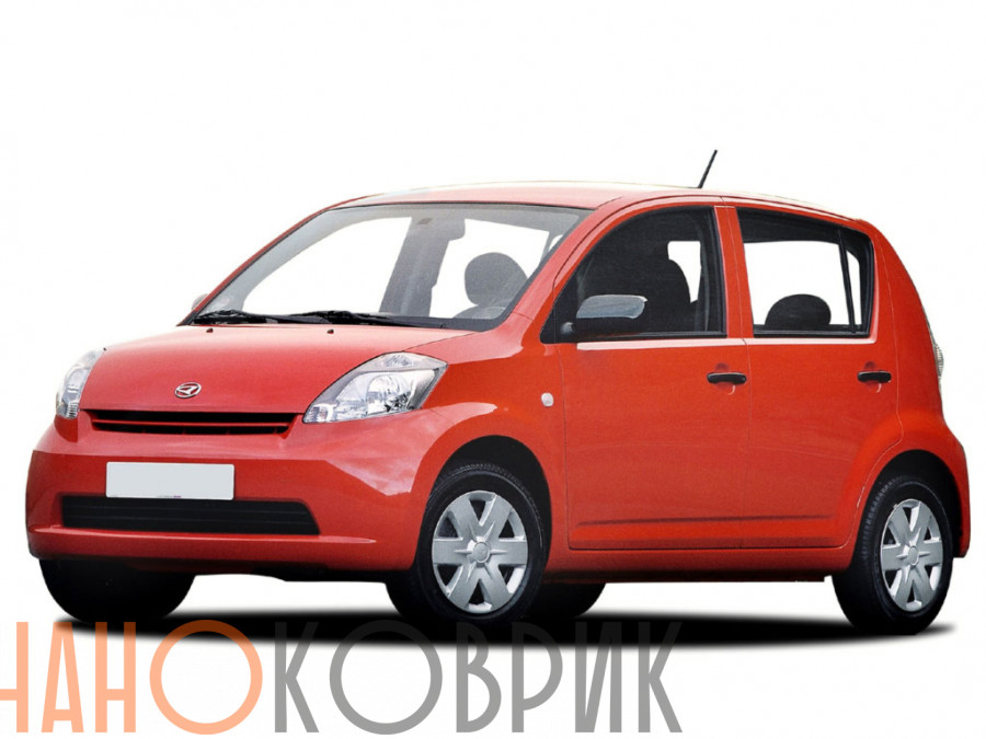 Автомобильные коврики ЭВА (EVA) для Daihatsu Sirion II (M300 4WD) 2005-2013 