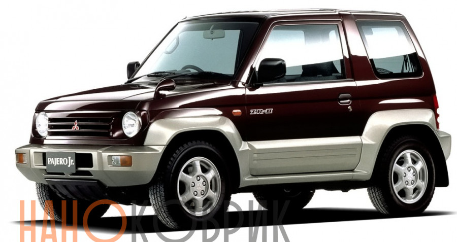 Автомобильные коврики ЭВА (EVA) для Mitsubishi Pajero Junior I правый руль 1995-1998 