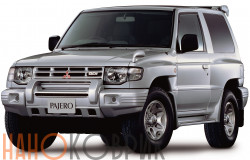 Автомобильные коврики ЭВА (EVA) для Mitsubishi Pajero II правый руль 3 двери (V20) 1991-1999 