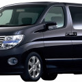 Автомобильные коврики ЭВА (EVA) для Nissan Elgrand  II правый руль (E51 7 мест) 2002-2010 