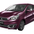 Автомобильные коврики ЭВА (EVA) для Mitsubishi Mirage VI правый руль 2012-2020 