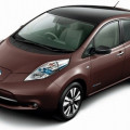 Автомобильные коврики ЭВА (EVA) для Nissan Leaf I правый руль (ZE0) 2009-2012 