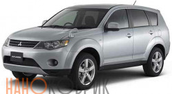 Автомобильные коврики ЭВА (EVA) для Mitsubishi Outlander II  правый руль (XL) 2005-2012 
