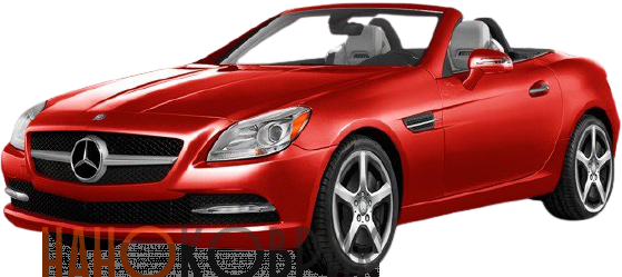 Автомобильные коврики ЭВА (EVA) для Mercedes-Benz SLK II (R171 Родстер) 2004-2011 