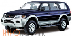 Автомобильные коврики ЭВА (EVA) для Mitsubishi Pajero Sport I 1998-2008 