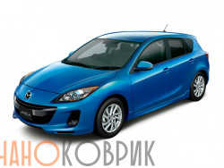 Автомобильные коврики ЭВА (EVA) для Mazda Axela II правый руль хэтчбек (BL) 2009-2013 