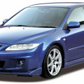 Автомобильные коврики ЭВА (EVA) для Mazda Atenza I правый руль универсал (GG) 2002-2007 