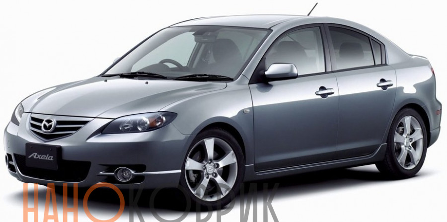Автомобильные коврики ЭВА (EVA) для Mazda Axela I правый руль седан (BK) 2003-2009 