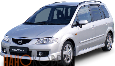 Автомобильные коврики ЭВА (EVA) для Mazda Premacy I (CP) (5 мест) 1999-2004 