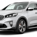 Автомобильные коврики ЭВА (EVA) для Kia Sorento III Prime (XM 7 мест с 3 рядом) 2015- 