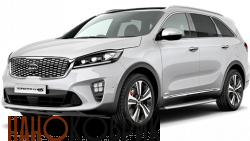 Автомобильные коврики ЭВА (EVA) для Kia Sorento III Prime (XM 7 мест с 3 рядом) 2015- 