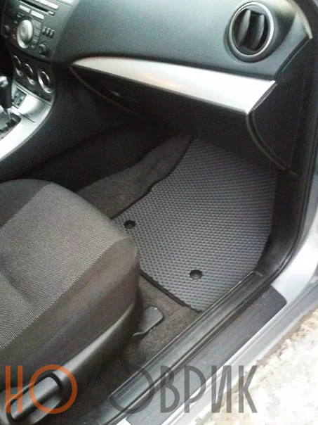 Автомобильные коврики ЭВА (EVA) для Mazda 3 II седан (BL) 2009-2013 