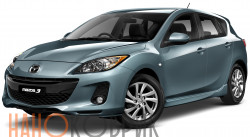 Автомобильные коврики ЭВА (EVA) для Mazda 3 II хэтчбек (BL) 2009-2013 