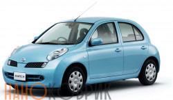 Автомобильные коврики ЭВА (EVA) для Nissan March III правый руль (5дв) (K12) 2002-2010 
