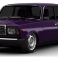 Автомобильные коврики ЭВА (EVA) для Lada 2107 1982-2012 