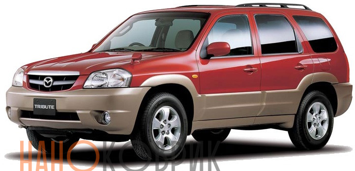 Автомобильные коврики ЭВА (EVA) для Mazda Tribute I правый руль (EP) 2000-2005 