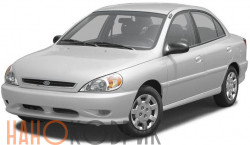 Автомобильные коврики ЭВА (EVA) для Kia Rio I (DC) седан 2000-2005 
