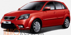 Автомобильные коврики ЭВА (EVA) для Kia Rio II (JB) хэтчбек 2005-2011 